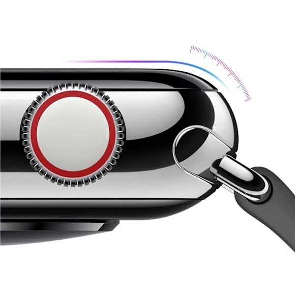 Skärmskydd för Apple Watch Series 7 6 SE 5 9 8 3 4 1 2 Mjuk Hydrogel Film Skydd för Iwatch 49mm 44mm 40mm 45mm 41mm 3pcs 40mm