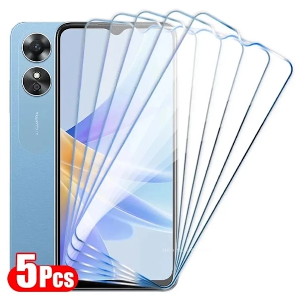 5 st Härdat Glas För Samsung Galaxy A34 A24 A14 A11 A13 4G A23 A33 A41 A53 A60 A73 5G A15 A25 A35 A52 Skärmskyddsfilm Galaxy A11 Tempered glass