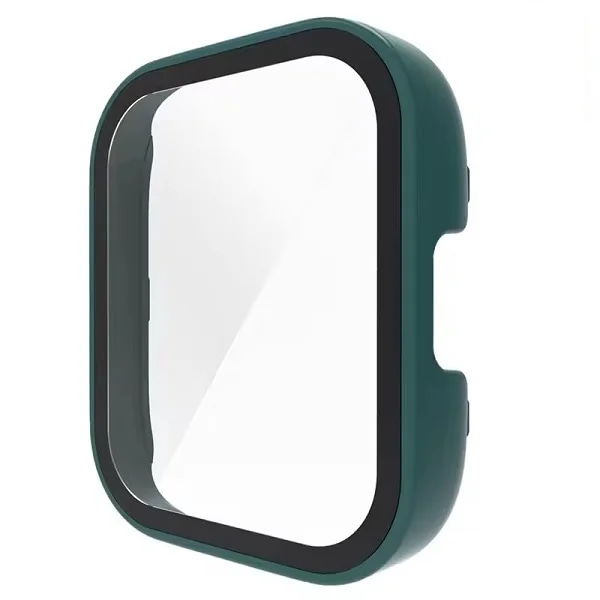 Skyddsfodral + Härdat Glas för Redmi Watch 5 Active/Lite Fodral Skärmskydd för Redmi Watch 5 Active/Lite Fodral Green Redmi Watch 5 Active