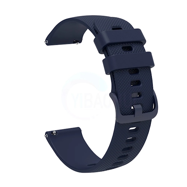 Vivoactive 3S 4S Armband för Garmin Venu 2S Vivomove 3S Forerunner 255S Active S Armband 18mm Silikon Smart Klockarmband Midnight Blue 18mm Move 3S