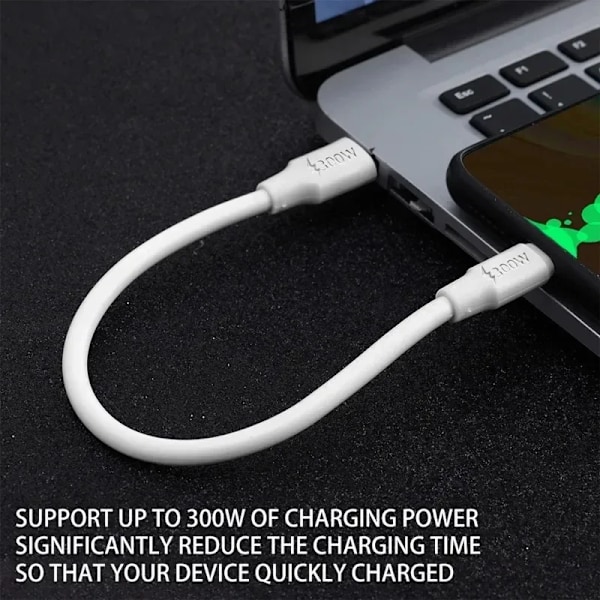 300W Supersnabb Laddning Micro USB Typ C Datakablar för Samsung Xiaomi Android Höghastighetsdataöverföring Sladd Snabbladdningssladd USB-Micro 2M