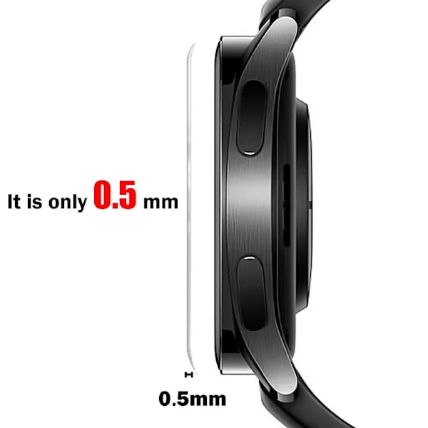 För Xiaomi Watch S3 S1 Active HD Hydrogel Film Mjukt TPU Skyddsfilm Skärmskydd För Mi Watch S3 42MM 46MM S1Pro Inte Glas For Xiaomi S2 42mm 8PCS