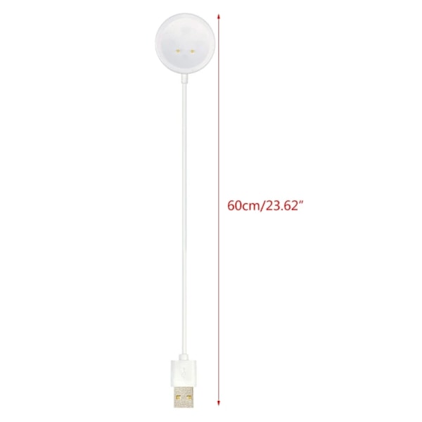 Y1UB USB-kabel Klockladdningskabel Lättviktsladdningssladd för 8/9 DW89 Two pin