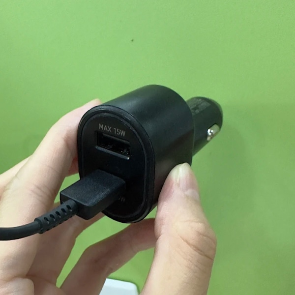 Dubbel billaddare för Samsung Galaxy Super Fast 45W+15W PD Typ C Auto Cargador S25 Ultra S25+ S25 S24 Ultra A55 Z Flip Z Fold 5 Charger With Cable