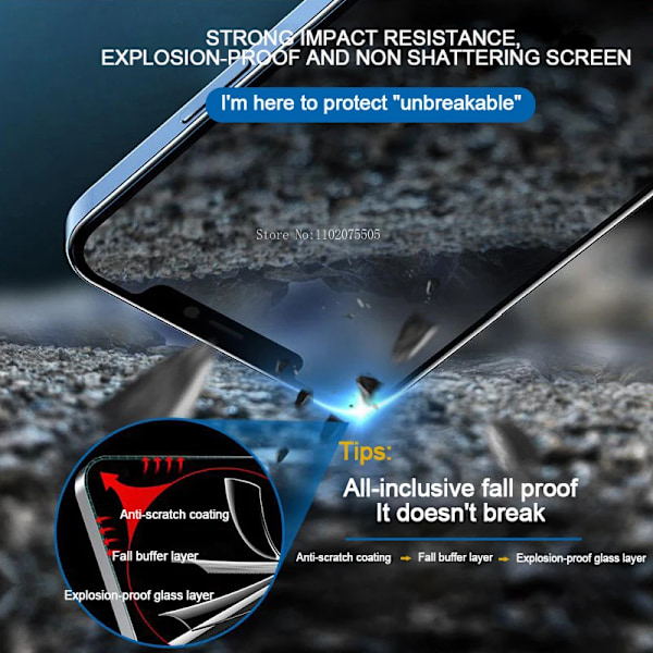 5 st Sekretess Skärmskydd Härdat Glas för Samsung A15 A55 5G A35 A53 A54 A34 A52 A52S A51 Sekretess Härdad Film A14 A13 For Samsung A55 5G Anti Spy Glass