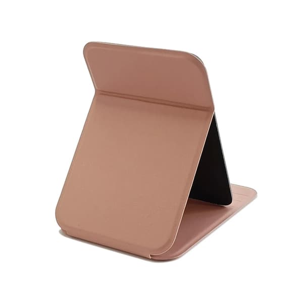 Vikbar sminkspegel Högkvalitativ portabel sminkspegel Enkelsidig Creative Women Enfärgad sminkspegel black