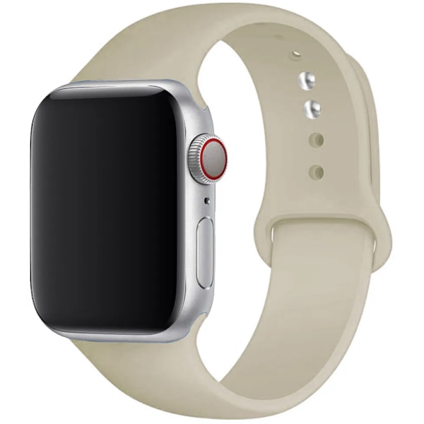 Silikonarmband för Apple Watch-armband 40 mm 49mm 44 mm 45mm 46mm 42mm 41mm 38mm sportarmband iWatch serie 10 9 8 3 SE ultra 2 Antique 42 44 45 mm S-M