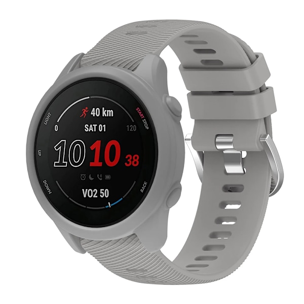 Mjukt silikonskyddsfodral för Garmin Forerunner 255 265 skyddsskal ram stötfångarskydd Red Forerunner 255 265