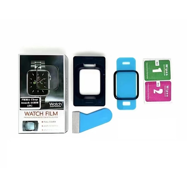 Installationsbricka för skärmskydd till Apple Watch Ultra Series 8 7 6 5 4 3 SE Skyddande iWatch 49mm 45mm 41mm 44mm 42mm 40mm 38mm Series 42mm 1 2 3 5PCS Film 1 Install