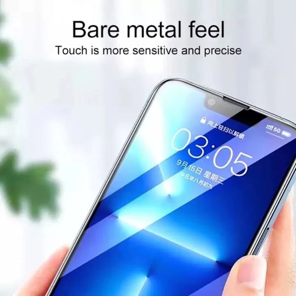 NNBILI 1-5 st 9D Skärmskydd Härdat Glas för IPhone 15 14 13 16 12 11 Pro Max Skyddsglas för IPhone XR XS Max 16e For iPhone 15 Pro 5 PCS