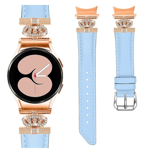 Typ C Kronstenarmband för Samsung Galaxy Watch 5/Watch4 44mm 40mm Armband Style D