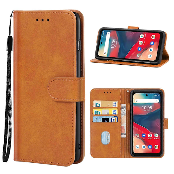 Läderfodral för UMIDIGI BISON GT2 / GT2 5G / GT2 Pro 5G (Svart) Brown