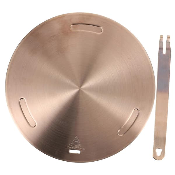 Induksjonsvarme-diffusorplate i rustfritt stål for jevn matlaging og universell koketoppadapter