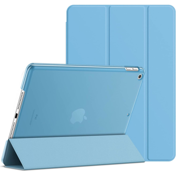 Etui til iPad 10,2-tommer (2021/2020/2019-model, 9/8/7 generation), Auto Wake/Sleep Cover (Blå)