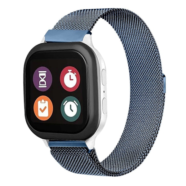Til Verizon Gizmo Watch 1 Smartwatch Rem Milanese Mesh Bånd Rustfrit Stål Magnetisk Armbånd Style F