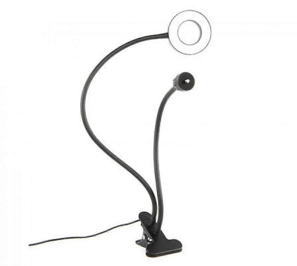 LED Ring Fylllys USB-lading Dimbar Fotograferingsring Fylllys
