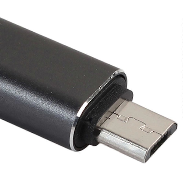 1,8 m Mini USB B -tyyppi 5-nastainen uros 90 asteen vasenkätinen kulma USB 2.0 uros datakaapeli musta