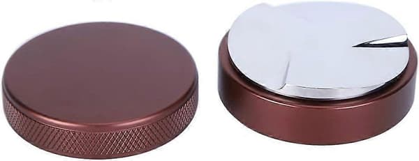 58 mm kaffetamper og fordelerverktøy, justerbart trykk, sklisikkert håndtak, rustfritt stål for espresso