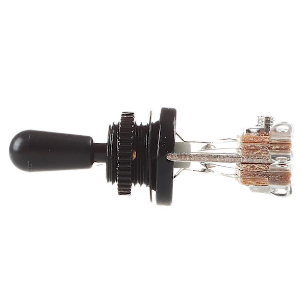 Sort Tupp 3-veis Vekslebryter Pickup-velger for Elektrisk Gitar