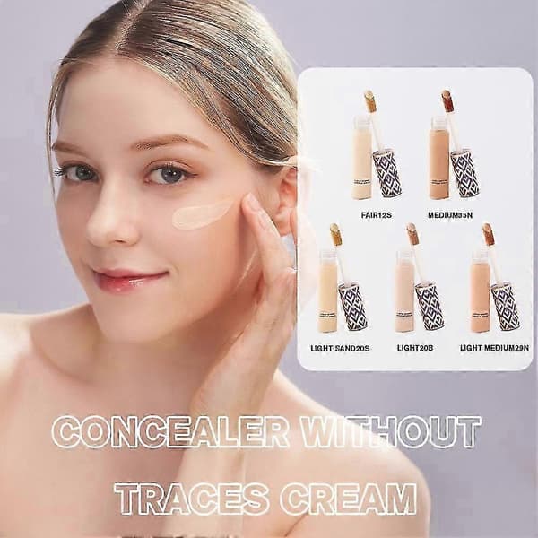 High Coverage Hydrating Liquid Concealer Foundation for a Flawless Natural Finish