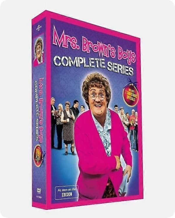Mrs. Brown's Boys: The Complete Series (DVD, 2015, 8-disc sæt)