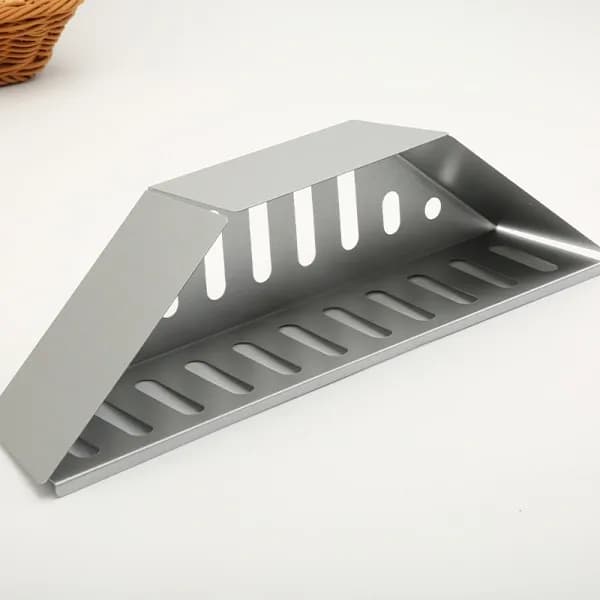 Kulholder til Weber 7403, briketholder i rustfrit stål til 57 cm og større kulgrill, 2-pak