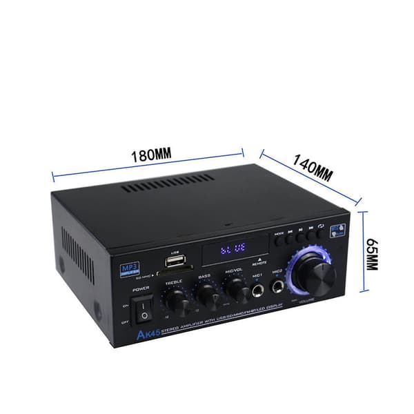 Bluetooth Hifi-forsterker Digital forsterker Stereolydforsterker USB-spiller Storbritannia Ft