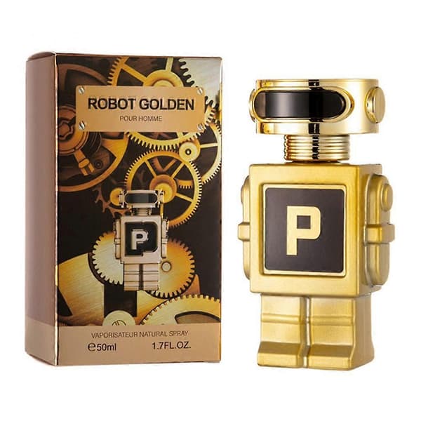 Original Klassisk Parfume Herre Dame Videnskab Robot Design Tekstur Spray Trendy
