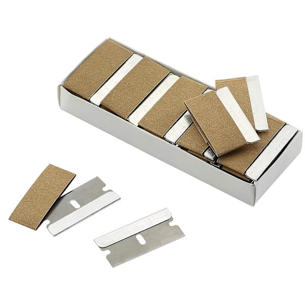 Edge Razor Blade, 50 stk., Skraberblade, Flad Razor Blade, En Kant, Enkeltsidet Razor Blade