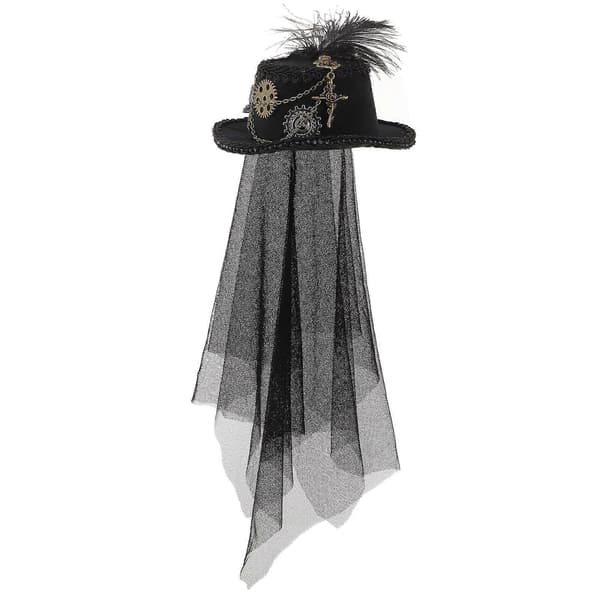 Steampunk Hat Top Hat til indretning med punk kostume tilbehør
