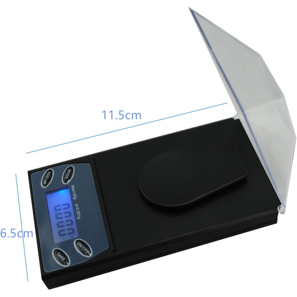 Milligram Mini Digital LCD Lomme Lab Vekt 20g 0001g Balanse Smykker Vekt Vekt Bruce Vekt