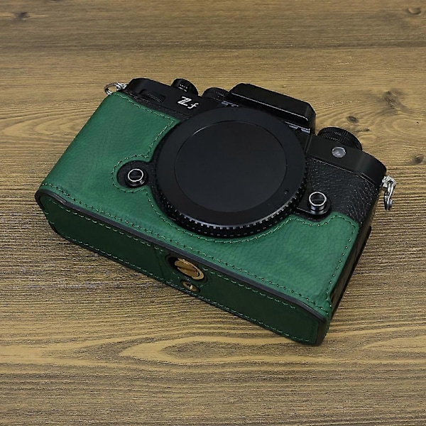 Typ C För Nikon ZF PU Läder Kameraväska Batteriöppning Anti-fall Skyddande Fodral Style B