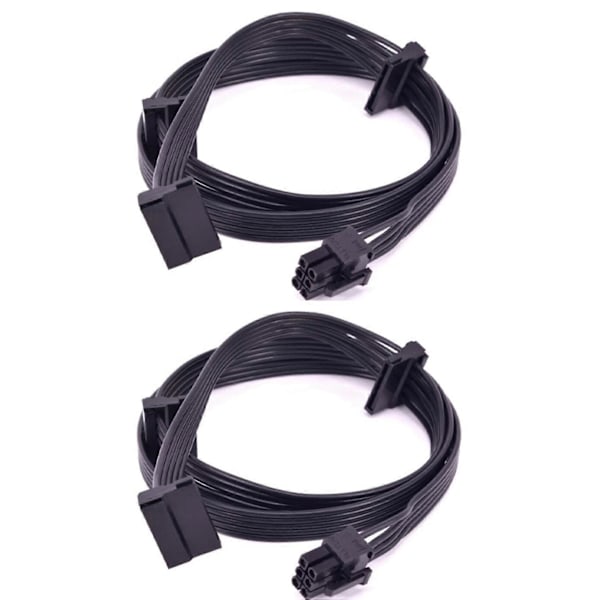 2X PCIe 6Pin Uros - 3 SATA Virtalähdekaapeli Focus Plus Platinum FOCUS+ Series 850PX 750PX 55