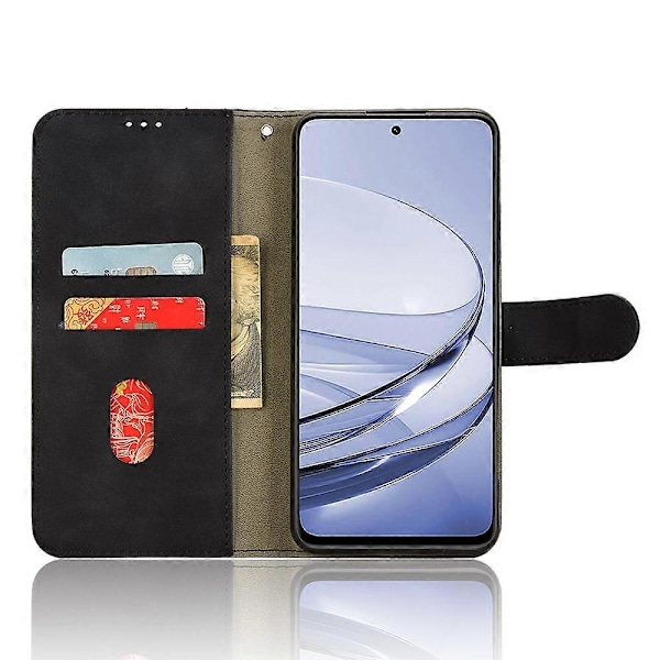 Magnetiskt Flip Läderfodral med Hudkänsla Black For ZTE Blade V60 4G / Axon 60