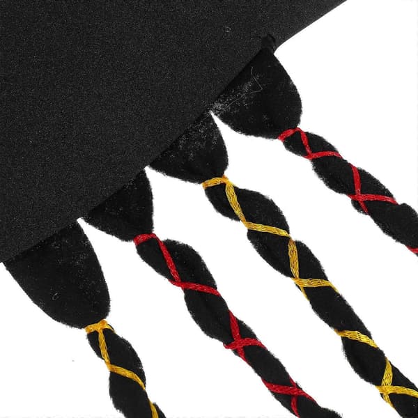 Halloween Piratflätad Hatt för Temafester och Kostymer 2st