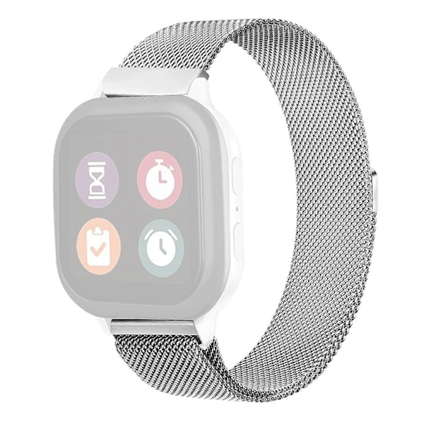 Typ A Armbands för Verizon Gizmo Watch 1 Milanese Magnetisk Rostfritt Stål Mesh Armband