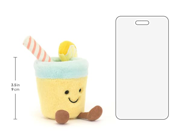 Jellycat 12cm Amuseables Lemonade mjukisdjur