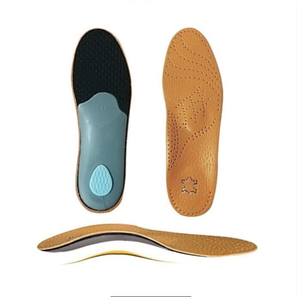 Orthopedic Arch Support Insoles with Elastic Filler - Size 43/