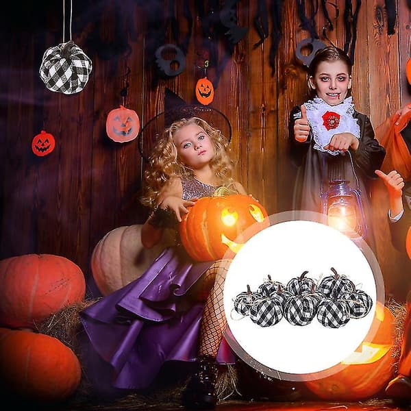 10 stk Halloween Gresskar Anheng