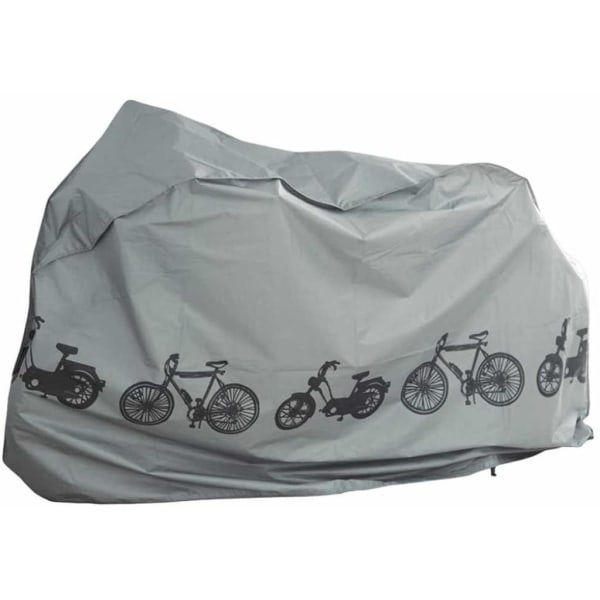 Cykelpresenning cover cykelgarage universal för e-cyklar / skotrar, vattentät presenning [100cm x 210cm]