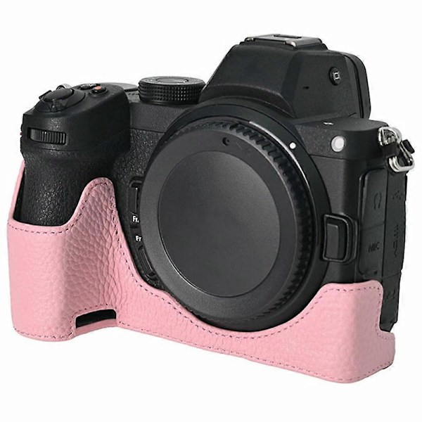 Tyyppi E Nikon Z 5/Z 6 II/Z 7 II Kamerakotelo Suuri Aukko Aitoa Lehmännahkaa Suoja Style A
