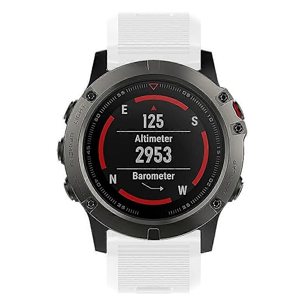 Type D KALEBO LKLB-HWGJ-001 til Garmin Fenix 6X/Fenix 7X/Instinct 2X Smart Watch Band QuickFit Style B