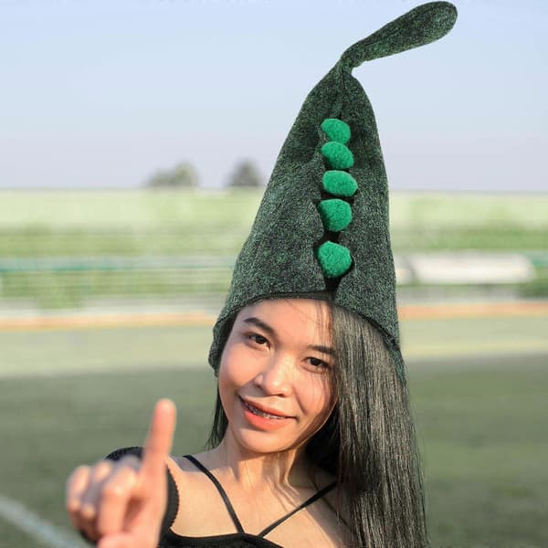 Trollmannhatt Peasecod-form for kvinner Cosplay Kostymefestrekvisitt