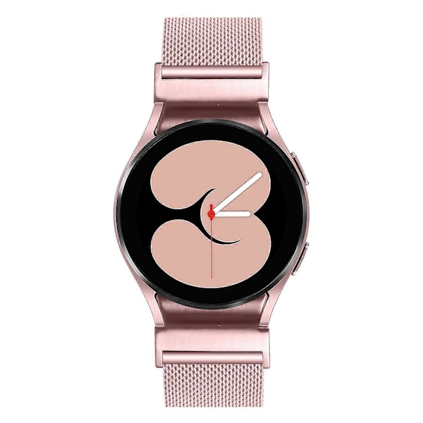 Type C til Samsung Galaxy Watch6/Watch6 Classic Spænde Design Urrem Milanese 316L Rustfrit Stål Style A