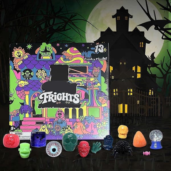Halloween-nedtælling Halloween samlerobjekt nedtælling Halloween-julekalender