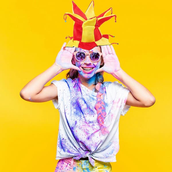 Kostume Tilbehør Klovnehat 2 Stk. Ideel Til Julefest Unikt Design Til Festkostume