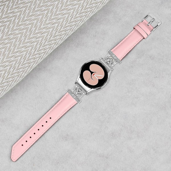 Typ F Armband för Samsung Galaxy Watch FE 40mm/Watch 5/Watch4 44mm 40mm Rhinestone M-Form Style C