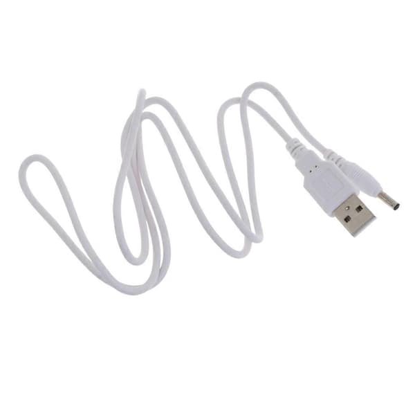 1m/2m/3m USB til 3,5 mm x 1,35 mm adapteromformerkabel støtter kun 5V strøm 1m