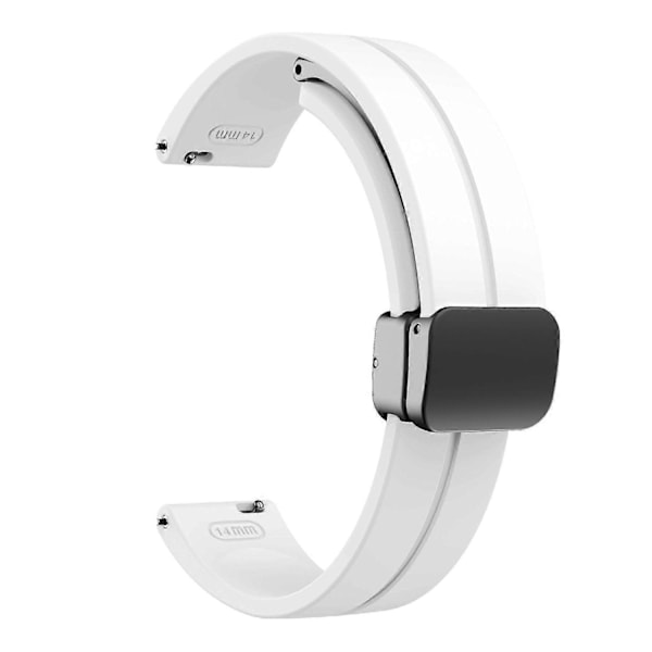 Typ T Silikonarmband för Garmin Lily 2 med Magnetisk Vikbar Spänne Style N
