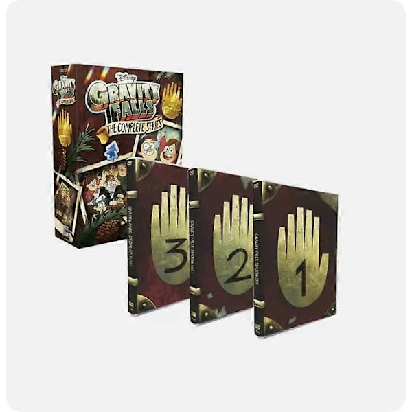 Gravity Falls Komplett Serie DVD 7-Disc engelsk version Nytt Box Set